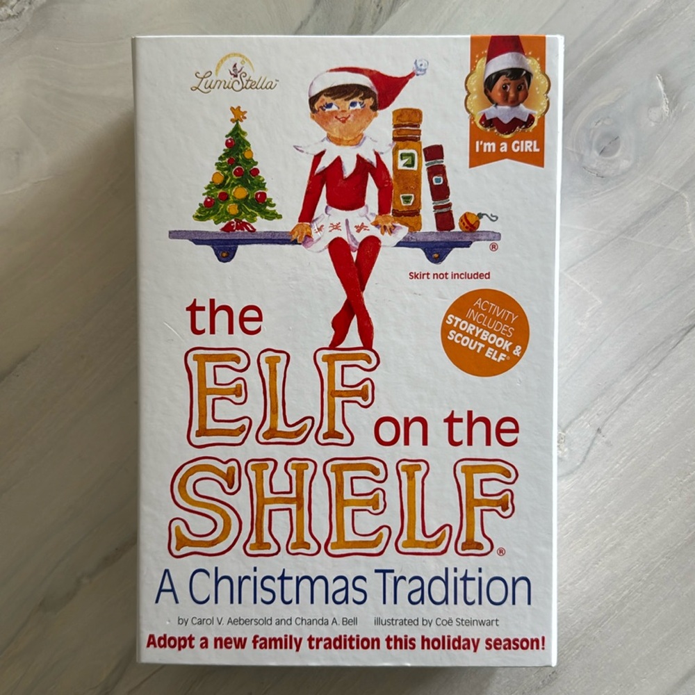 NIB Elf on the Shelf Girl & Book
